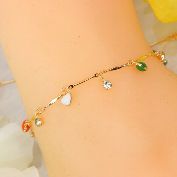 Minimalist Anklet, Sleek & Modern Design, Women’s Fashion, YC110148-A - Picture 10 of 10